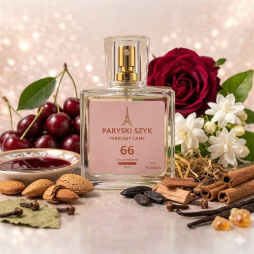 Perfumy lane inspirowane Tom Ford Lost Cherry, słodki i niszowy zapach unisex o nutach wiśni – Paryski Szyk