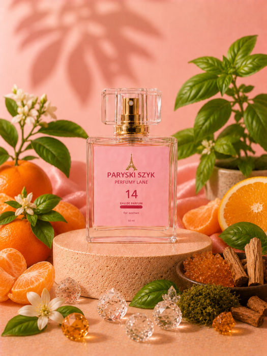 Perfumy lane damskie inspirowane Guerlain Aqua Allegoria Mandarine Basilic, świeży zapach mandarynki i bazylii – Paryski Szyk