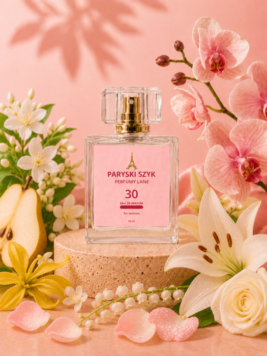 Perfumy lane inspirowane Dior J’adore – trwały zapach kwiatowy z nutą jaśminu i magnolii Paryski Szyk