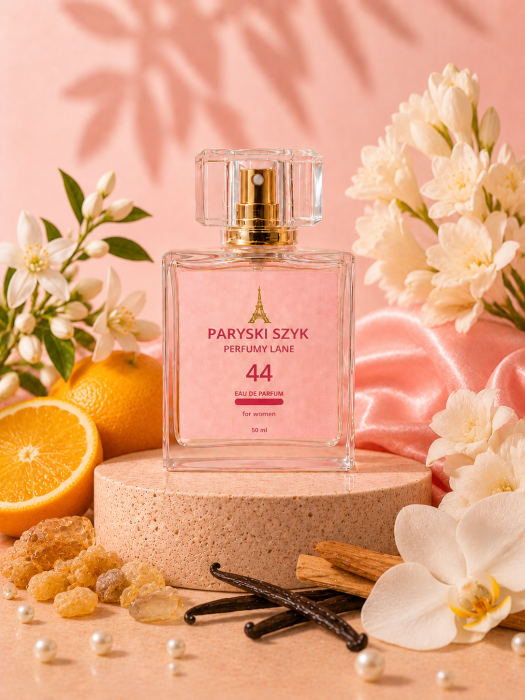 Perfumy lane inspirowane Amouage Sunshine Woman – trwały zapach niszowy z nutą moreli i migdałów Paryski Szyk
