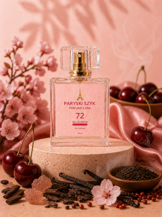 Perfumy lane inspirowane Tom Ford Cherry Smoke, dymny zapach unisex z nutą wiśni – Paryski Szyk