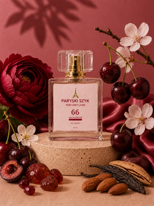 Perfumy lane inspirowane Tom Ford Lost Cherry, słodki i niszowy zapach unisex o nutach wiśni – Paryski Szyk
