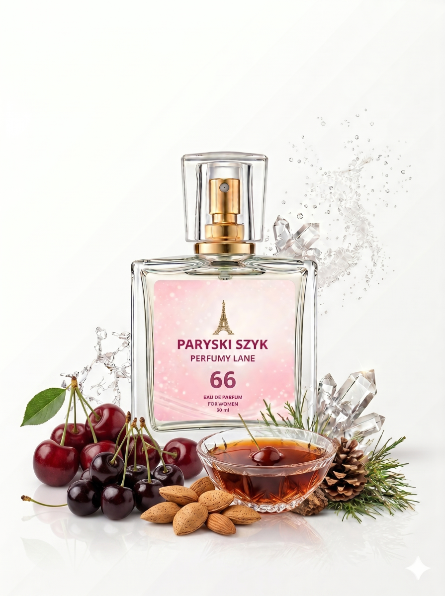 Perfumy lane inspirowane Tom Ford Lost Cherry, słodki i niszowy zapach unisex o nutach wiśni – Paryski Szyk