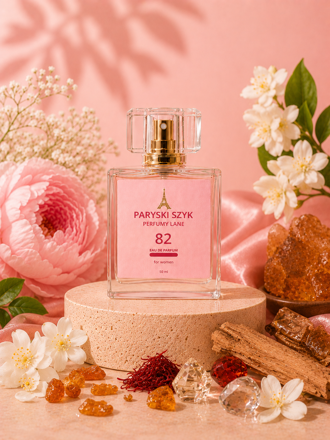 Perfumy lane inspirowane Maison Francis Kurkdjian Baccarat Rouge 540, luksusowy zapach unisex – Paryski Szyk